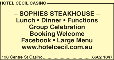 Hotel Cecil Casino - Pubs Perth 6