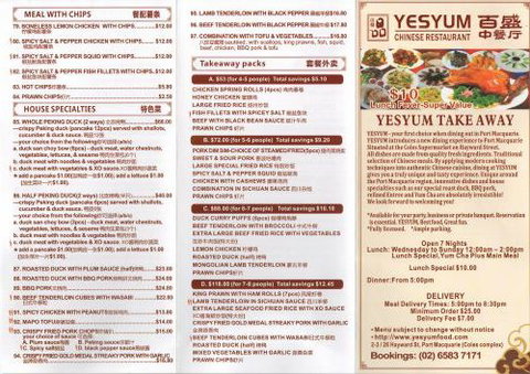 YesYum Chinese Restaurant - Pubs Perth 3