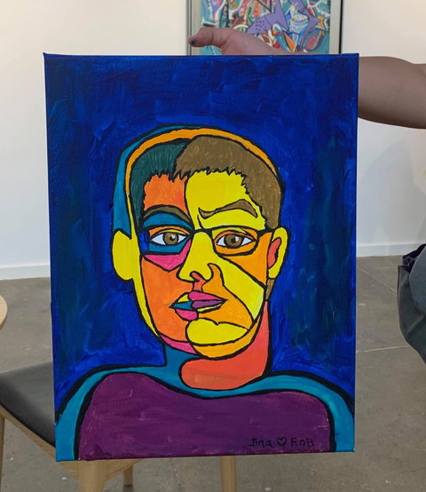 Sip And Paint Your Partner Class: Picasso Style - Pubs Perth 0