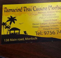 Tamarind Thai Cusine - Pubs Perth