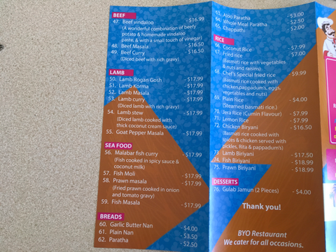 Indian Chef Restaurant & Take Away - Pubs Perth 2