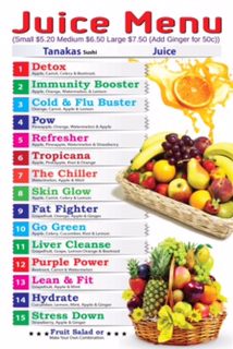 Tanakas Sushi & Juice Bar - Pubs Perth 2