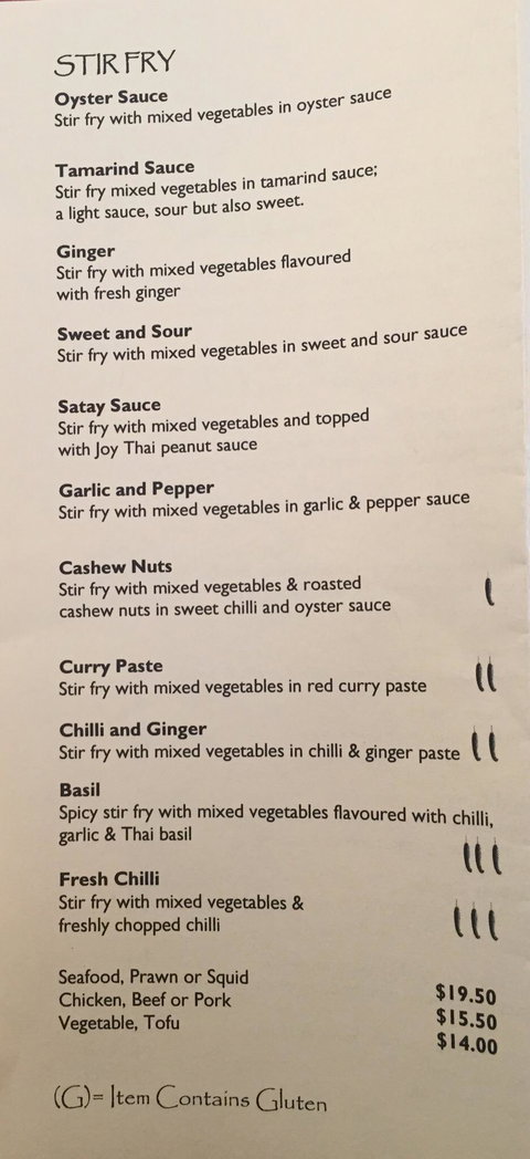 Joy Thai Restaurant - Pubs Perth 5