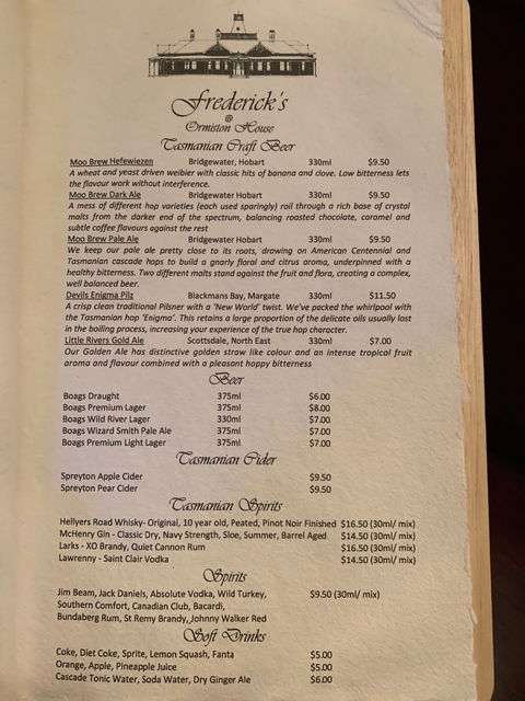 Fredericks At Ormiston House - Pubs Perth 12