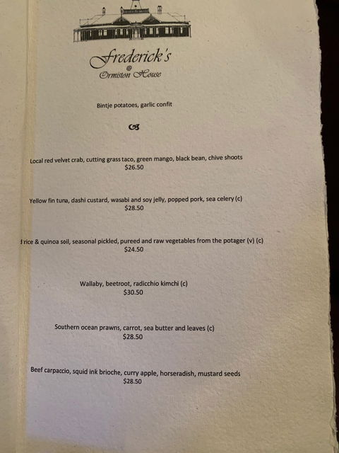 Fredericks At Ormiston House - Pubs Perth 8