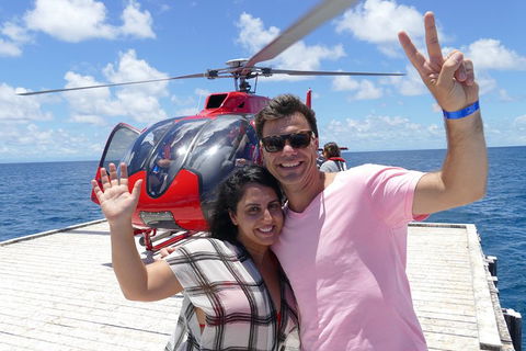 Full Day Reef Cruise Including 10 Minute Heli Scenic Flight: Get High Package - Pubs Perth 0