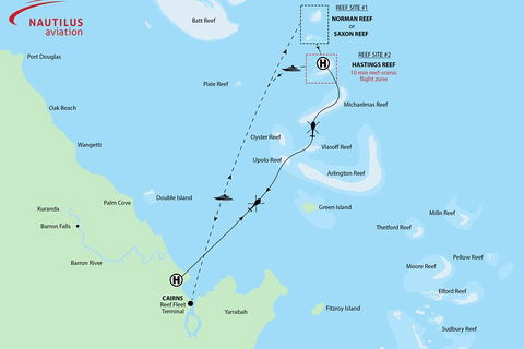 Great Barrier Reef Scenic Helicopter Tour And Cruise From Cairns - Pubs Perth 4