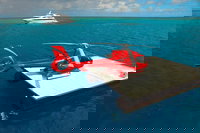 Cruise out and Cruise return plus 10 minute Scenic Flight, Cairns