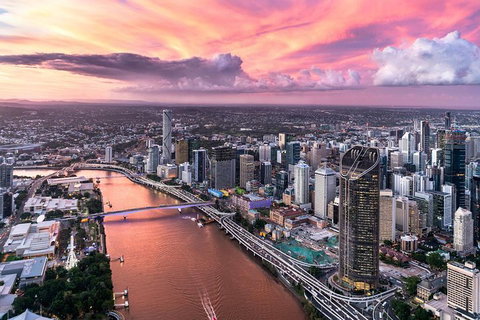 Brisbane City - Private Helicopter Sunset Flight - 25min - Pubs Perth 4