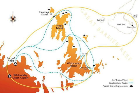 Reef And Island Scenic Flight From Airlie Beach - Pubs Perth 0