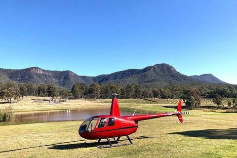 Private Helicopter Flight To Hunter Valley With A La Carte Lunch - For 2 - Pubs Perth 2